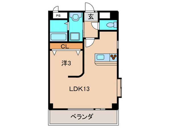 スカイコ－ト マ－ヴィアイの物件間取画像